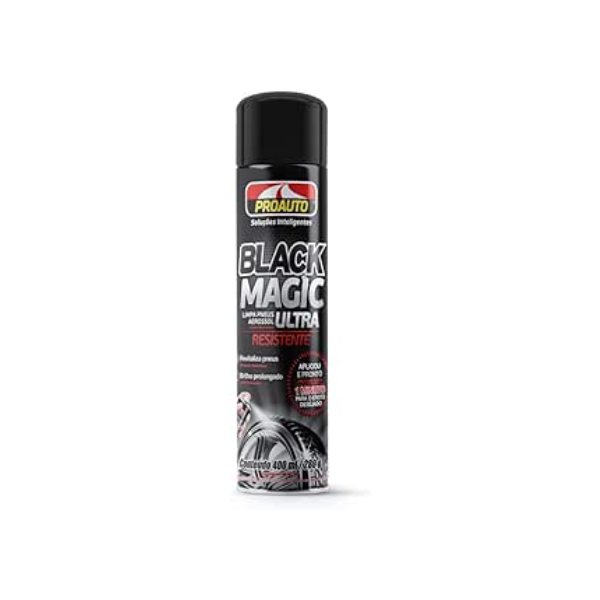 Proauto Limpa Pneus Aerossol Black Magic 400 ml