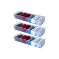 Kit 3 Colmeia Organizadora De Calcinhas Colmeia Para Meias Roupas Bebe Kit Amobox
