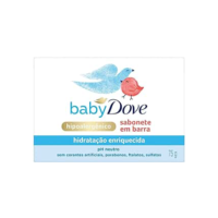 Sabonete Em Barra Baby Dove Hidratação Enriquecida 75 Gr, Baby Dove, 75 G, 75 G