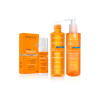 Kit Limpeza Tonificação e Tratamento Facial Vitamina C Payot