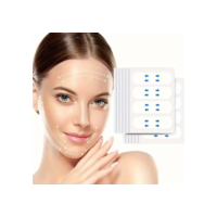 28/60/120pcs Fita Invisível de Queixo Duplo para Lifting Facial em Forma de v Sem Conservantes