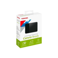 HD Externo Toshiba Canvio Ready,  4TB, USB 3.0, Preto - HDTP340XK3CA