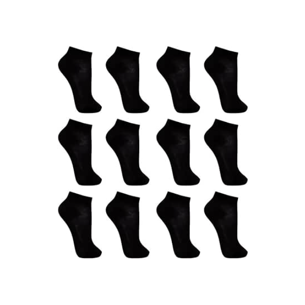 Kit 12 Pares Meia Soquete Cano Curto Unissex Veste do 40 ao 46 -Thee Brothers
