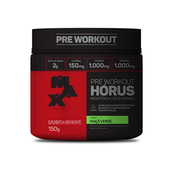 Hórus (150g), Maçã Verde, Max Titanium