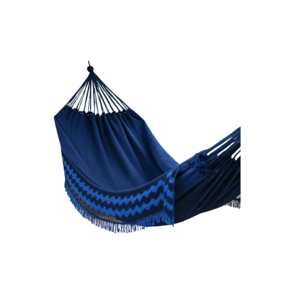 Rede De Dormir Casal Com Detalhes Em Renda Descanso Jeans