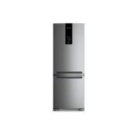 Geladeira Brastemp Frost Free Inverse A+++ 479 litros cor Inox com Super Capacidade e Smart Flow - BRE58FK