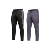 Kit 2 Calças Masculinas Jogger Tactel Com Elastano Academia
