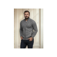 Jaqueta Masculina Tricot Inverno Lã Mescla Dallas 7137