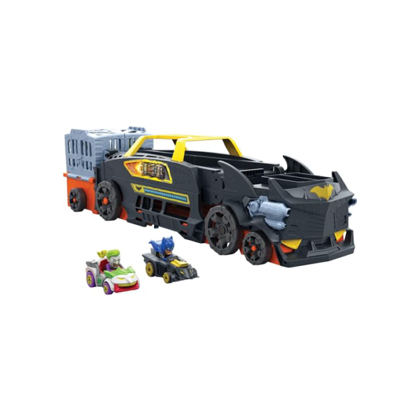 Hot Wheels RacerVerse, Pista de Brinquedo Batman Veículo Transformer, Para crianças a partir de 4 anos