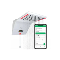 Ducha chuveiro eletrônico Zagonel Ducali Premium branco potência 7500w
