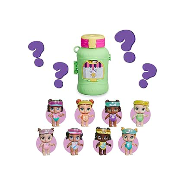 Baby Alive,Boneca Bebê Foodie Cuties Bottle, Cores Variadas