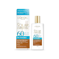 L'Oréal Paris Solar Expertise, Protetor Solar Facial The Invisible Fluido FPS60 com Ácido Hialurônico e Tecnologia NETLOCK, Alta Proteção Solar com Ação Anti Idade, Cor 5.0 40g