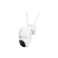 Ekaza Câmera De Segurança Nuvem Dome Wi-fi Uhd 2k E Ip65 Cor Branco