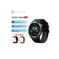 Haylou Solar Neo Relógio Esportivo Smart Watch 1.53"HD 30Day Endurance Bluetooth5.3 IP68 À Prova D'água