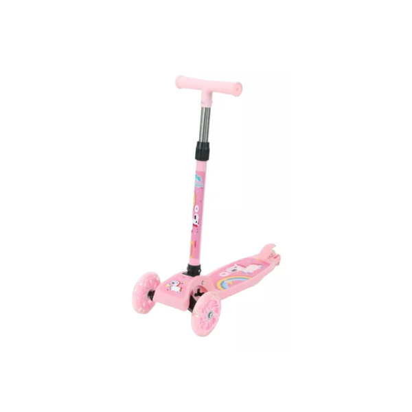 Wakaii Patinete infantil cavalinho rosa