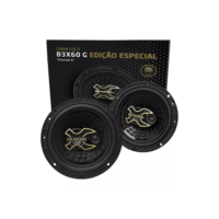 Tipo de alto-falante triaxial Bravox B3X60 Cor Preto x 2 unidades