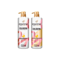 Kit Shampoo e Condicionador Pantene Colágeno 510ml