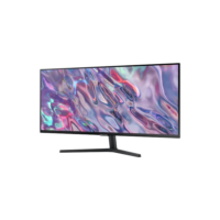 Monitor Samsung Viewfinity S5 34" WQHD, Ultrawide, 100Hz, 5ms, HDR10, HDMI, DP, FreeSync, Game Mode Preto