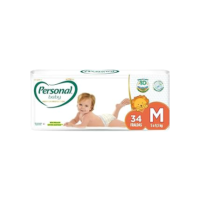 Personal 'Fralda Baby Premium Protection M Com 34 Unidades