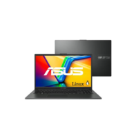 Notebook ASUS Vivobook Go 15 E1504FA AMD Ryzen 3 7320U 4GB Ram 128GB SSD Linux KeepOS Tela 15,6" FHD Black - NJ1291