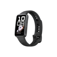 Smartwatch HUAWEI Band 10 Caixa de Polímeros Duráveis Análise do Sono em Nível Profissional Assistente de Bem-estar Emocional Relógio Smartwatch Compatível com Android e iOS Preto