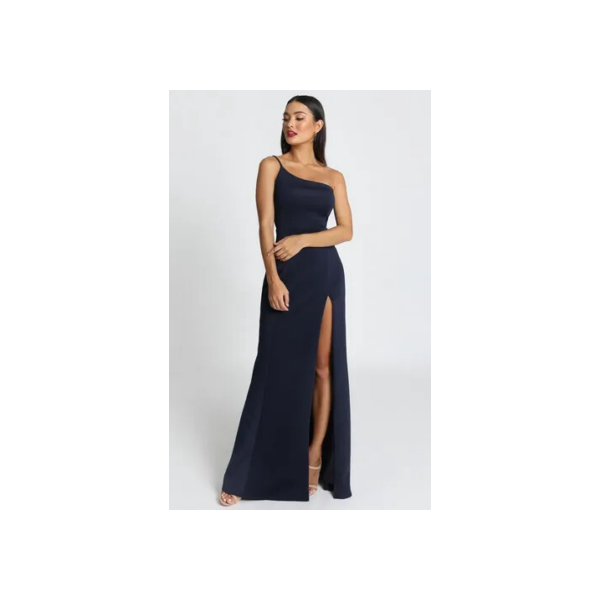 Vestido Festa Longo Feminino Com Fenda Elegante Estiloso