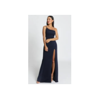 Vestido Festa Longo Feminino Com Fenda Elegante Estiloso