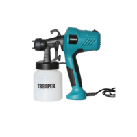 Pistola Elétrica para Pintura Pulverizador de tinta Compressor com Bico de Metal 450w TSSAPER