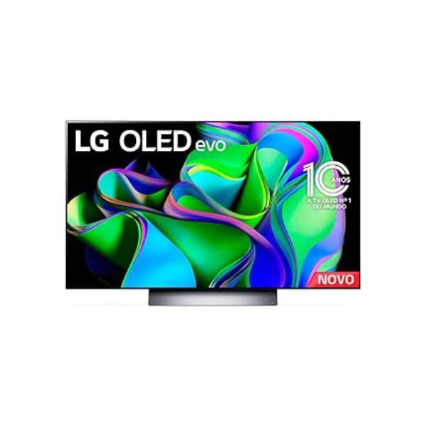 Smart TV 55" 4K LG OLED55C3PSA evo 120Hz G-Sync FreeSync Bluetooth ThinQ AI Alexa Google 4HDMI
