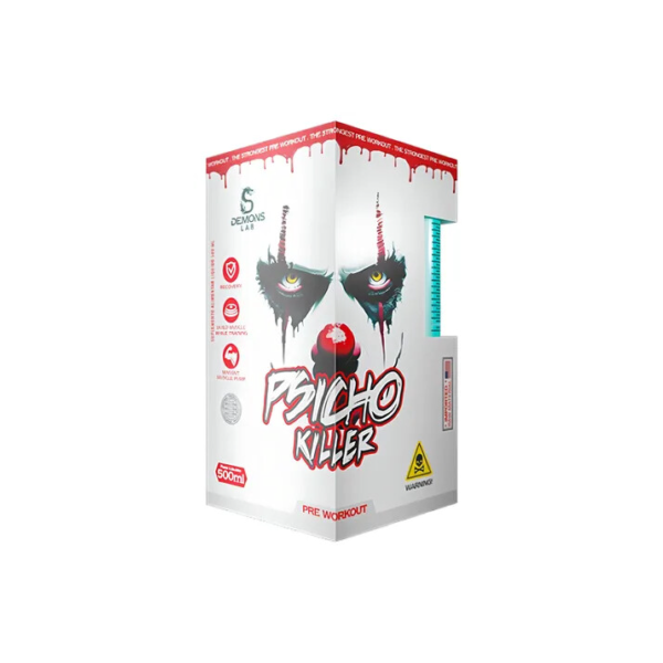 Psicho Killer Demons Lab 495ml Líquido Fruit Punch Sabor Suco de frutas