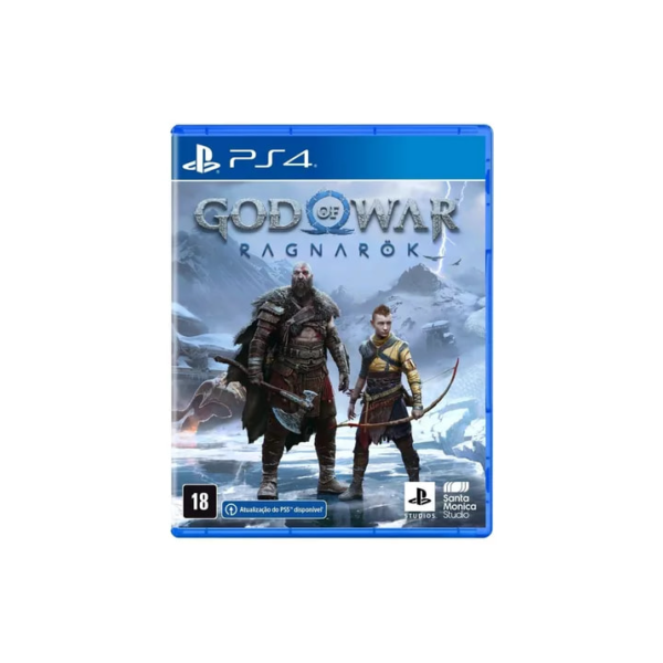 Jogo God Of War Ragnarok Standard Edition PS4 Mídia Física