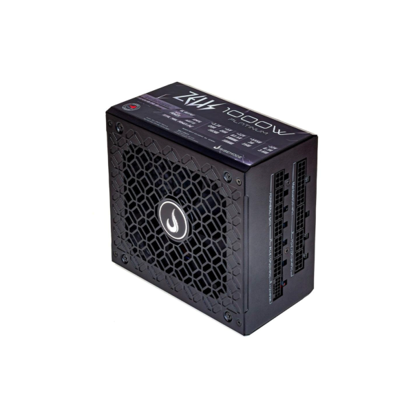 Fonte Gamer Rise Mode Zeus, 1000W, 80 Plus Platinum, Modular, PFC Ativo, Preto - RM-PSU-01-PA-1000