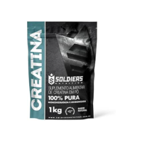 Creatina Monohidratada 1Kg - 100% Pura Importada - Soldiers Nutrition