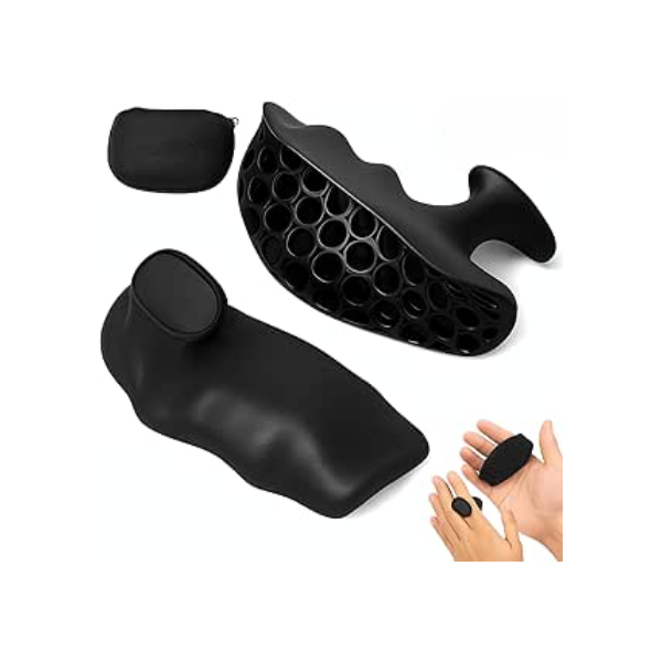 ALENKO Luva de Academia MaxGrip Palm Pro – Hand Grip Ergonômico para Musculação Crossfit Halteres Barra Peso Livre Proteção para Mãos Antiderrapante Tamanho Único