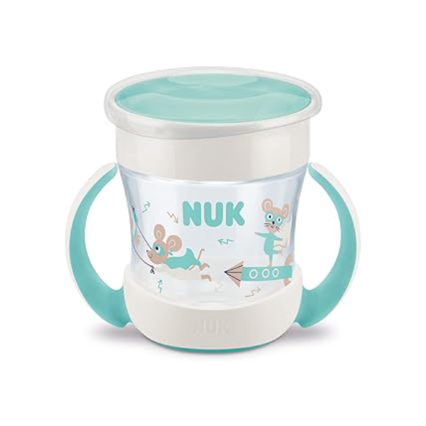 NUK Copo Mini Magic Cup 360º Com Alça Evolution 160Ml– Neutral Branco