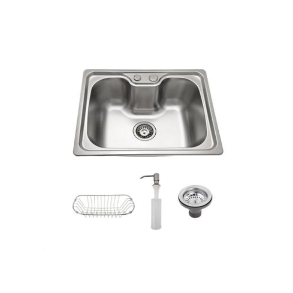 Cuba Pia Cozinha Gourmet Aço Inox Luxo C/ Acessórios- Tubrax