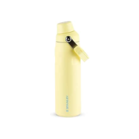 Stanley - Garrafa de água Aerolight Fast Flow, garrafa isolada a vácuo para bebidas frias, aço inoxidável leve, 710 ml, Pomelo
