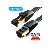 Vention cabo ethernet cat8 40gbps 2000mhz rede lan core para pc roteador modem ps5 4 portátil caixa inteligente internet rj45 cabo de remendo