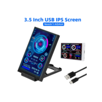 IPS Tipo C Tela Secundária para Computador, CPU, GPU, RAM, Display HDD, 320x480, USB, Monitor LCD, Livremente AIDA64, Windows 10, 11, 3,5"