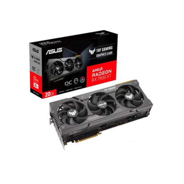 Placa de Vídeo RX 7900 XT OC Edition TUF Gaming Asus AMD, 20 GB GDDR6, ARGB - TUF-RX7900XT-O20G-GAMING