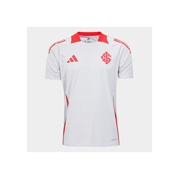 Camisa Internacional 25/26 Treino Adidas Masculina - Cinza