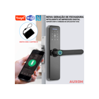 Tuya APP WIFI Fechadura Digital Biométrica Inteligente Com Corpo De Trava