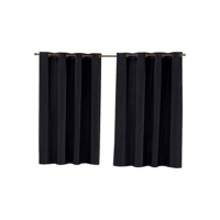 Cortina Blackout Corta Luz 220cm x 130cm - Preto