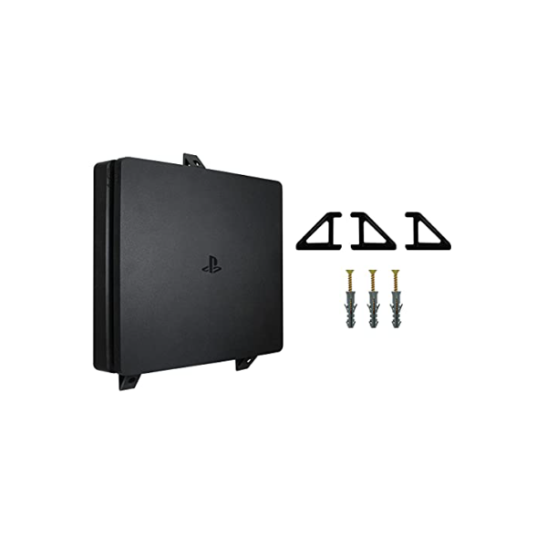 Suporte Playstation 4 Ps4 Slim Na Parede