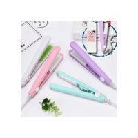 Mini Chapinha Prancha De Cabelo Pequena Portátil Chapinha Profissional Com Case Transporte Bivolt