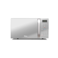 Micro-ondas Philco 20L, 1100W, Branco Espelhado, 110V
