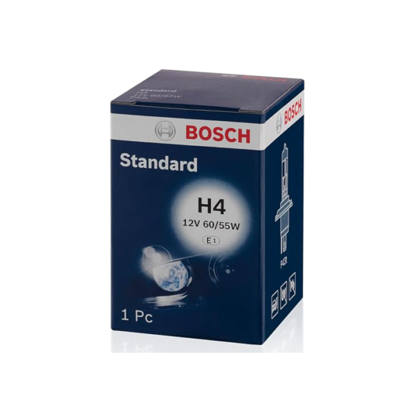 Bosch Lâmpada de Farol H4 Bosch Pure Light - 12V 60/55W Halógena