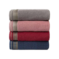 Kit Com 4 Toalhas Banhão Gigante Alta Absorção Sublime 70x150cm - KIT 1 (Gris/Rosa/Terracota/Azul)
