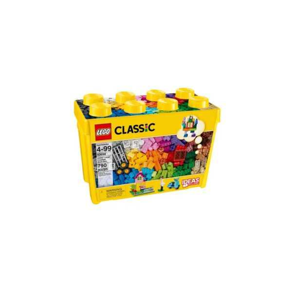 Kit Caixa Grande De Peças Criativas Classic 10698 Com 790 Peças Lego