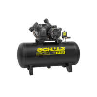 Compressor de ar 10 pés 110L 2 hp 140 libras monofásico - PRO CSV 10/110 Schulz